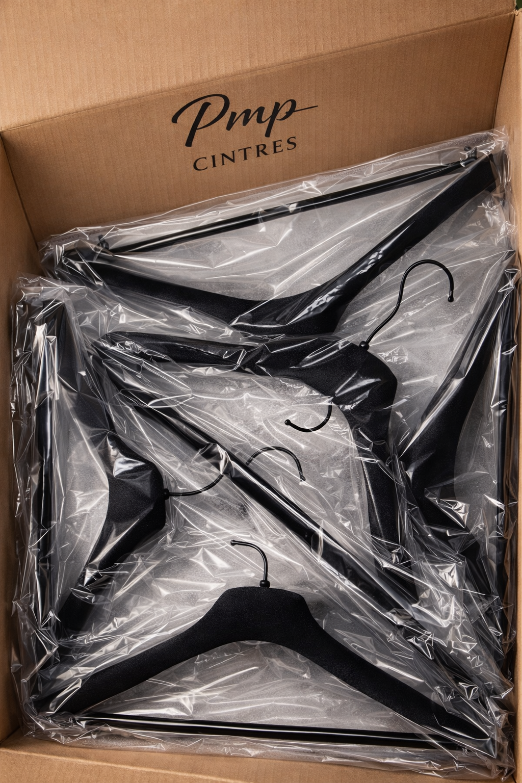 Emballage individuel des cintres